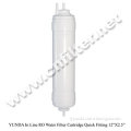 Inline RO Filter Cartridge Quick Fitting 12 Inch